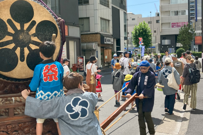 地域の祭礼への協力